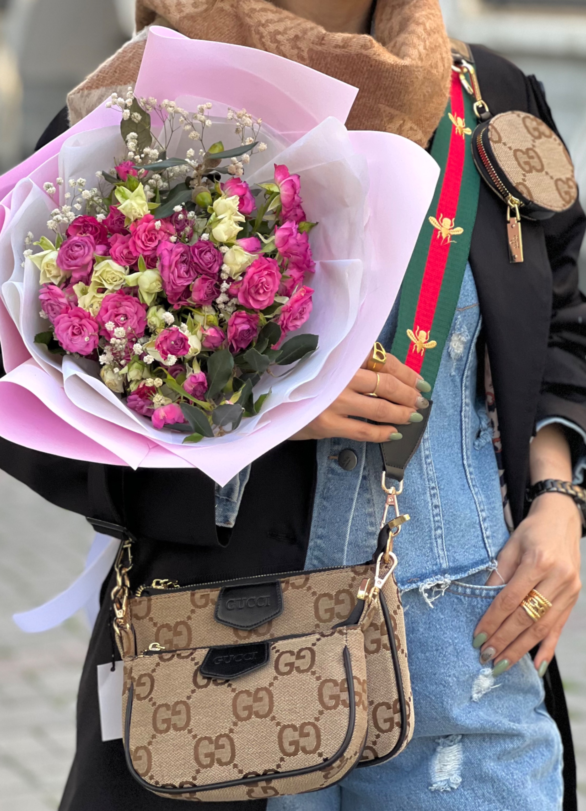 کیف گوچی سه تیکه